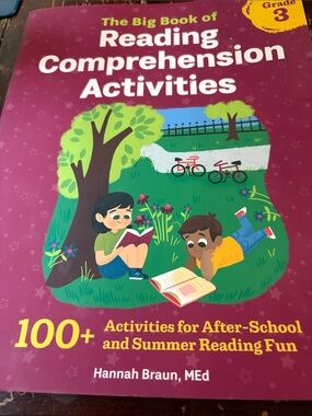 Reading Comprehension Activities for Kids - Purple Cover